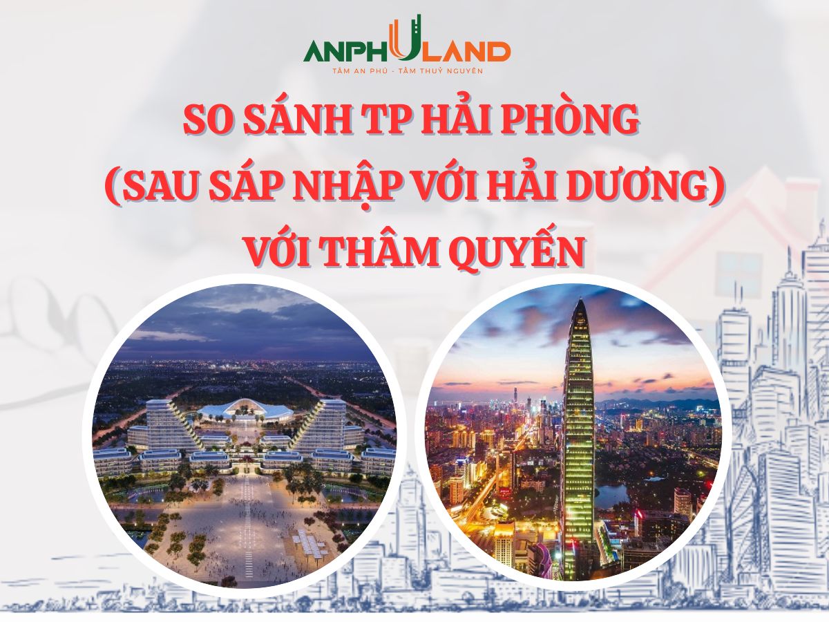 So sánh TP Hải Phòng (sau sáp nhập với Hải Dương) với Thâm Quyến